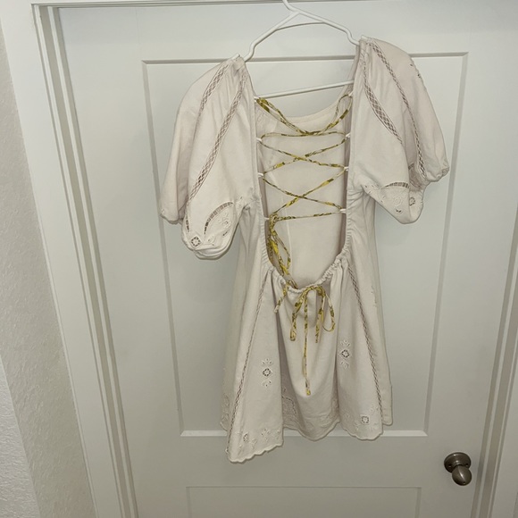 NWOT Free People White Dress size Small - Picture 2 of 5